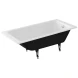 Ванна чугунная Delice Parallel DLR220502-AS 170x80 см, с антискользящим покрытием, белый