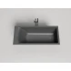 Ванна из литьевого мрамора Salini S-Stone Cascata Kit 105022MF 150x70 см, покраска по RAL матовый полностью