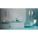 Ванна из литьевого мрамора Salini S-Stone Cascata Kit 105022MF 150x70 см, покраска по RAL матовый полностью
