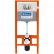 Инсталляция для унитаза BelBagno Marmi BB002-80/BB009-MR-BIANCO с кнопкой смыва, белый