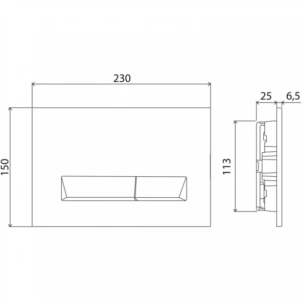 Инсталляция для унитаза BelBagno Marmi BB002-80/BB009-MR-BIANCO с кнопкой смыва, белый
