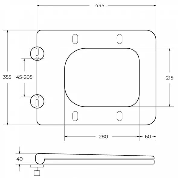 Унитаз подвесной BelBagno Luce BB076CH-TOR/SC безободковый, торнадо, с сиденьем микролифт, белый