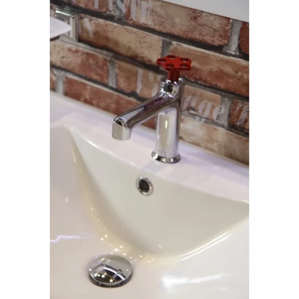 Смеситель для раковины без донного клапана BelBagno Roso ROS-LVM-CRM