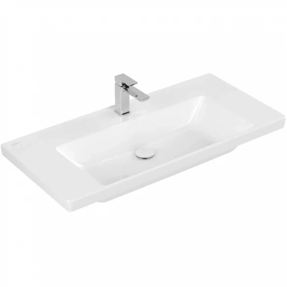 Раковина 100x47 см Villeroy &amp; Boch Subway 3.0 4A70A201