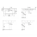 Раковина 100x47 см Villeroy &amp; Boch Subway 3.0 4A70A201