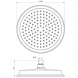Верхний душ Wonzon &amp; Woghand WW-88DP05-CR 228 мм, хром