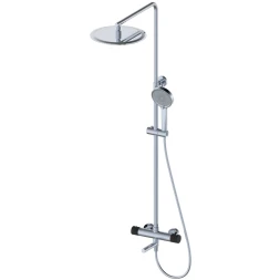 Душевая система Wonzon & Woghand WW-88739902-CR 300 мм, с термостатом, хром