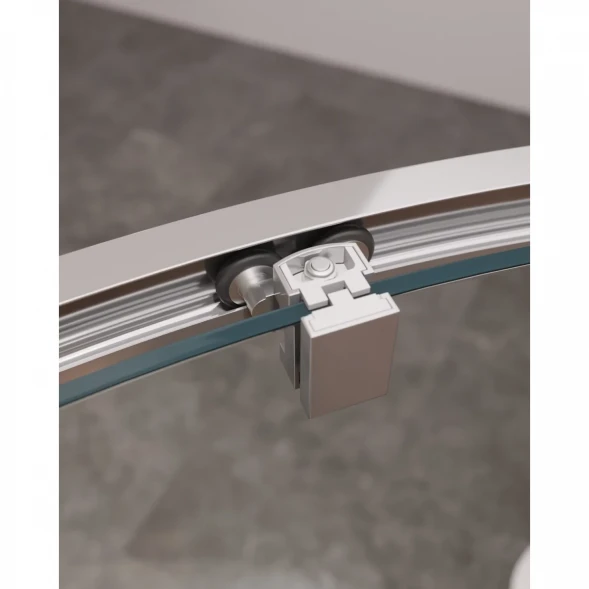 Душевой уголок Cezares Molveno MOLVENO-R-1-100-C-Cr-IV 100x100 см, профиль хром, стекло прозрачное