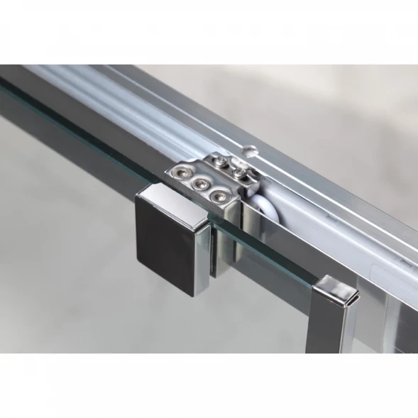 Душевая дверь раздвижная Cezares Lux-Soft 120 см прозрачное стекло LUX-SOFT-W-BF-1-120-C-Cr-IV