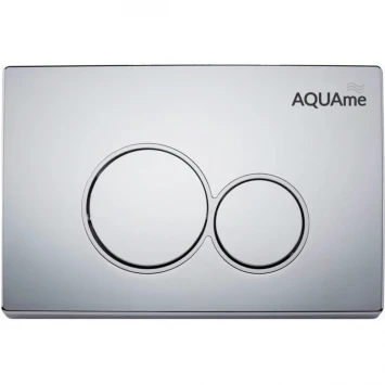 Кнопка смыва AQUAme AQM4101CR для инсталляции, хром