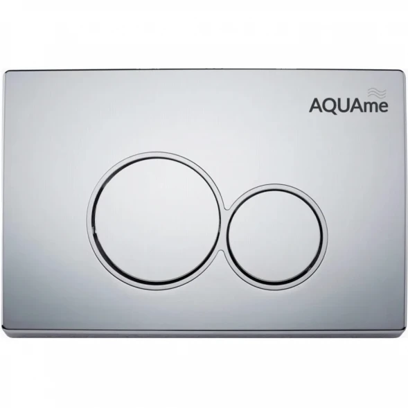 Кнопка смыва AQUAme AQM4101CR для инсталляции, хром