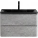 Тумба Cemento Verona Grigio 99,6 см BelBagno Albano ALBANO-1000-2C-SO-CVG