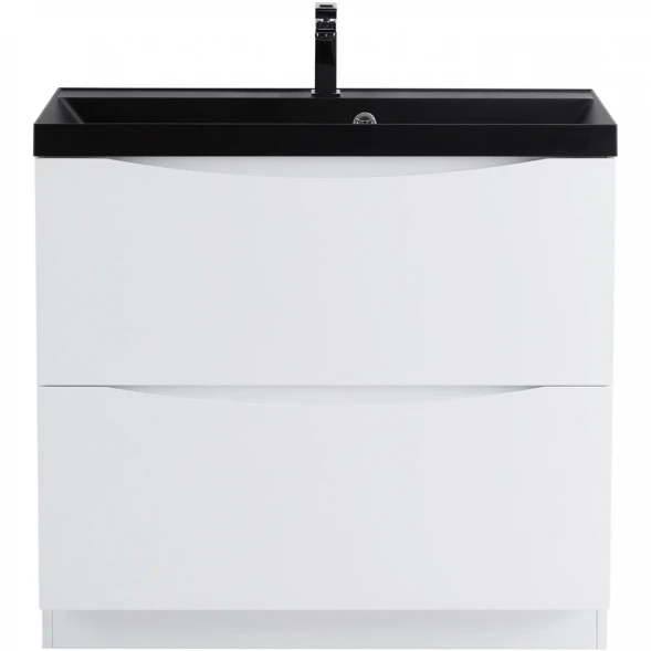 Тумба Bianco Lucido 89,6 см BelBagno Marino MARINO-900-2C-PIA-BL-P