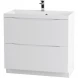 Тумба Bianco Lucido 89,6 см BelBagno Marino MARINO-900-2C-PIA-BL-P