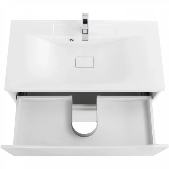 Тумба Bianco Lucido 89,6 см BelBagno Marino MARINO-900-2C-PIA-BL-P
