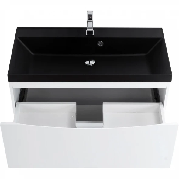 Тумба Bianco Lucido 89,6 см BelBagno Marino MARINO-900-2C-PIA-BL-P