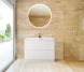 Тумба Bianco Lucido 89,6 см BelBagno Marino MARINO-900-2C-PIA-BL-P