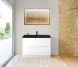 Тумба Bianco Lucido 89,6 см BelBagno Marino MARINO-900-2C-PIA-BL-P