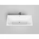 Ванна из литьевого мрамора Salini S-Stone Orlanda Axis 103223M 170x75 см, белый матовый