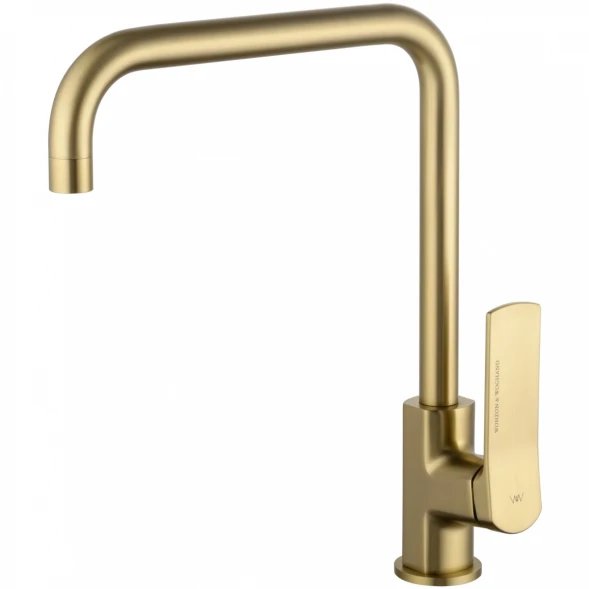 Смеситель для кухни Wonzon &amp; Woghand WW-L1006-BG золотой матовый