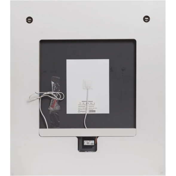 Зеркало Cezares Interni CZR-SPC-INT-1000-900-LED-TCH-WARM-TIT 100x90 см, с LED-подсветкой, сенсорным выключателем, антизапотеванием, титан