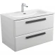Тумба под раковину Cezares Eco ECO-CER-N-800-2C-SO-BO 80 см, подвесная, Bianco Opaco