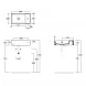 Раковина 50x27 см Simas Agile AG50 bi*1
