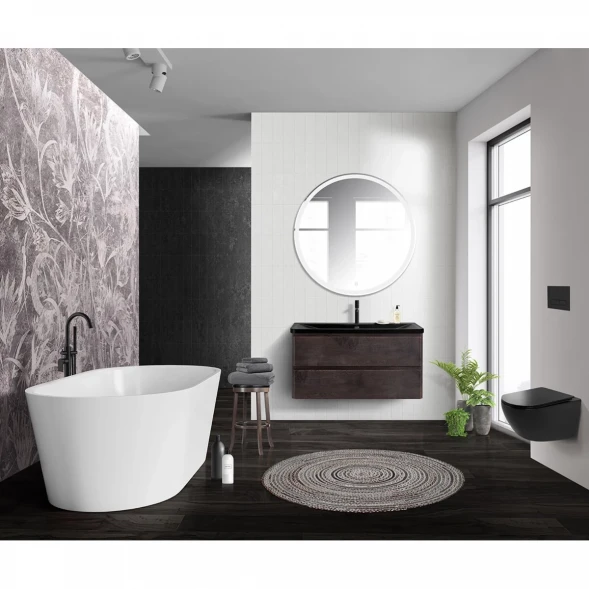 Тумба Rovere Nature Grigio 119,2 см BelBagno Albano ALBANO-1200-2C-SO-RNG