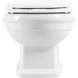 Унитаз подвесной BelBagno Boheme BB115CH безободковый, белый
