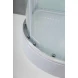 Душевая кабина 80x80x235 см BelBagno UNO-CAB-R-2-80-C-Cr-TOP прозрачное
