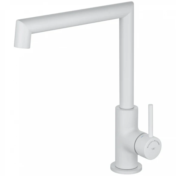 Смеситель для кухни Wonzon &amp; Woghand WW-L1005-MW белый матовый