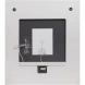 Зеркало Cezares Interni CZR-SPC-INT-800-900-LED-TCH-WARM-BL 80x90 см, с LED-подсветкой, сенсорным выключателем, антизапотеванием, белый глянец