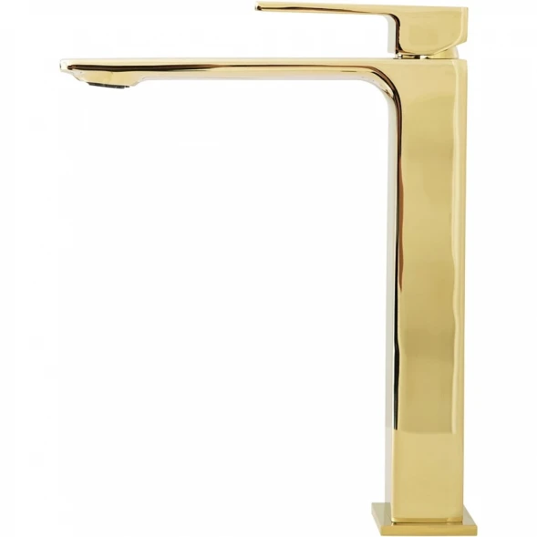 Смеситель для раковины BelBagno Luce LUC-LMC-ORO-W0 без донного клапана, Золото