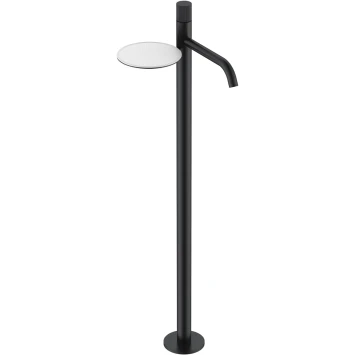 Смеситель напольный для раковины Boheme Stick Linea 120-BB.3 черный матовый