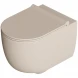 Унитаз подвесной Alice Unica 32254144 безободковый, торнадо, песочный матовый