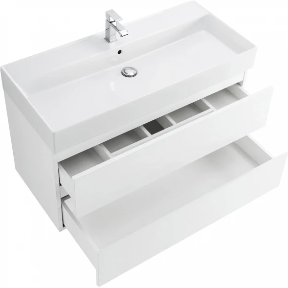 Тумба Bianco Ghiaccio 99,7 см Cezares Molveno MOLVENO 46-100-2C-SO-BG