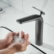 Смеситель для раковины Rose R3911H черный матовый