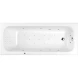 Акриловая ванна Whitecross Vibe 0105.180075.100.ULTRANANO.CR 179,5x75 см, с гидромассажем, белый