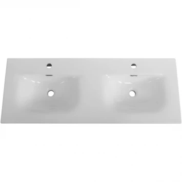 Раковина BelBagno Uno BB-8099-120-2 121x46 см, накладная, белый