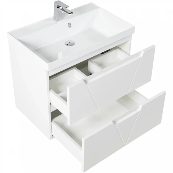 Тумба Bianco Lucido 69,6 см BelBagno Vittoria VITTORIA-700-2C-SO-BL-P