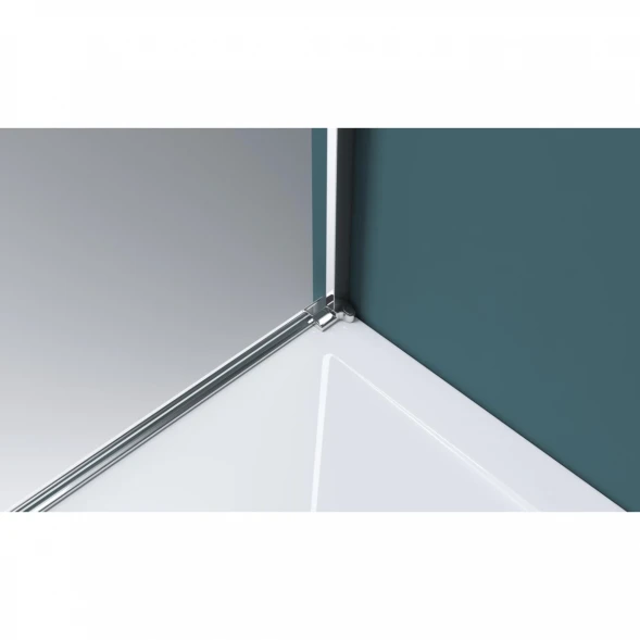 Душевая дверь 90 см BelBagno Kraft KRAFT-B-12-60/30-C-Cr-R прозрачное