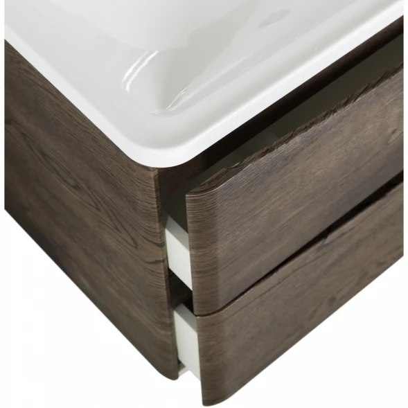 Тумба Rovere Nature Grigio 89,6 см BelBagno Acqua ACQUA-900-2C-SO-RNG