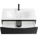 Тумба Nero Lucido 79,6 см BelBagno Marino MARINO-800-2C-SO-NL-P