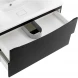 Тумба Nero Lucido 79,6 см BelBagno Marino MARINO-800-2C-SO-NL-P