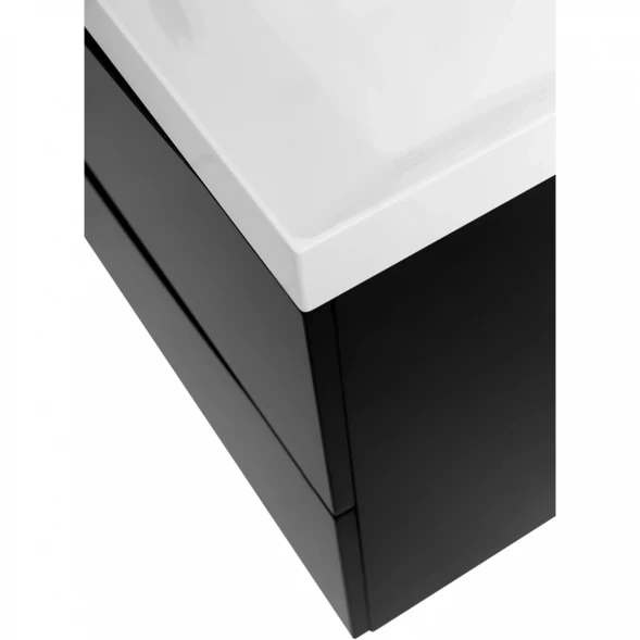 Тумба Nero Lucido 79,6 см BelBagno Marino MARINO-800-2C-SO-NL-P
