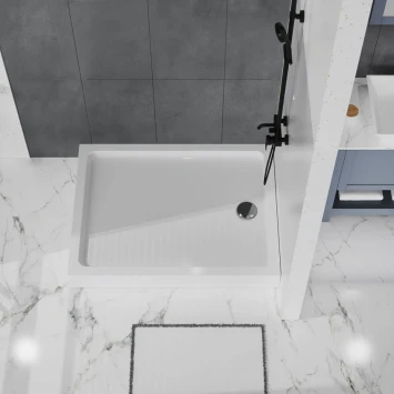 Душевой поддон BelBagno TRAY-BB-AH-120/90-15-W 120x90 см, акриловый, прямоугольный, белый