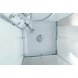 Душевая кабина 90x90x235 см BelBagno UNO-CAB-A-2-90-P-Cr-TOP текстурное стекло