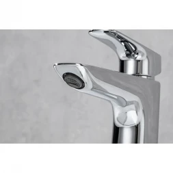 Смеситель для раковины Aquatek Вега AQ1010CR без донного клапана, хром