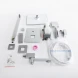 Душевой комплект Cezares Slider SLIDER-VDSET-01 270x200 мм, со смесителем, хром