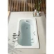 Ванна стальная Roca Princess N 2204E0000 150x75 см, с отверстиями под ручки, антискользящим покрытием, белый